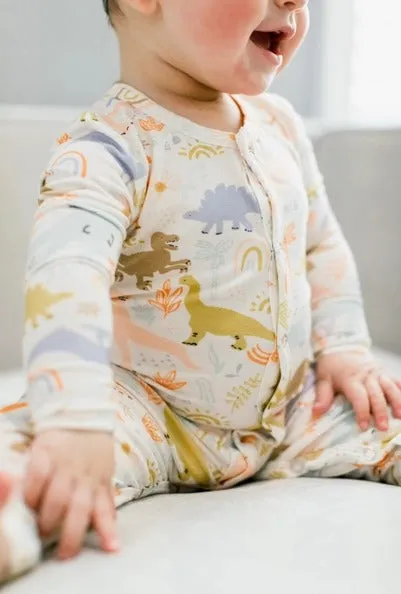 Bamboo Baby Pajama in Dainty Dino