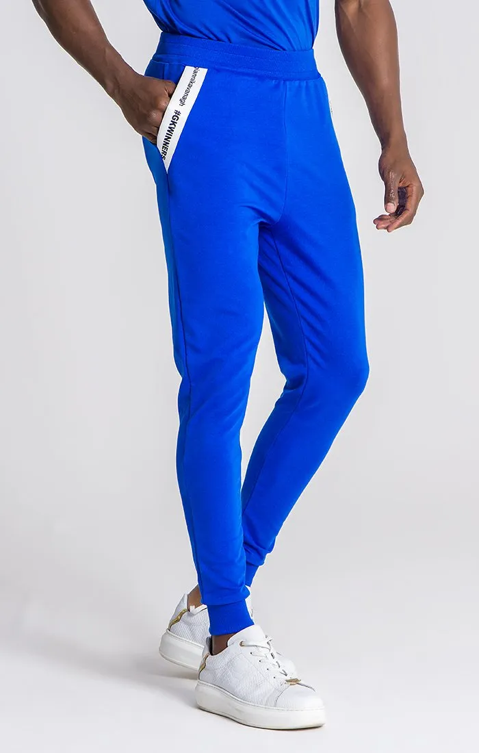 Blue Text Me Joggers