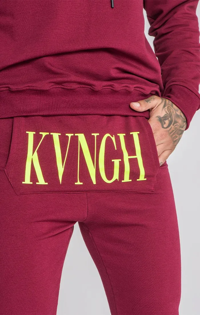 Burgundy Lucifer Joggers