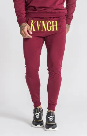 Burgundy Lucifer Joggers
