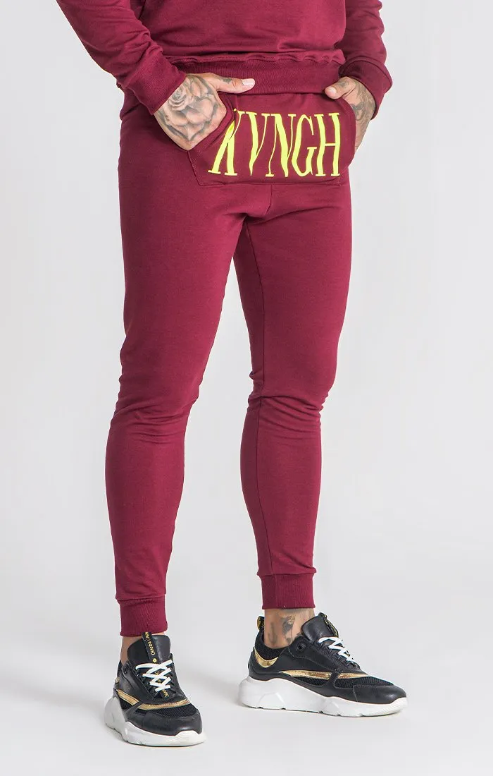 Burgundy Lucifer Joggers