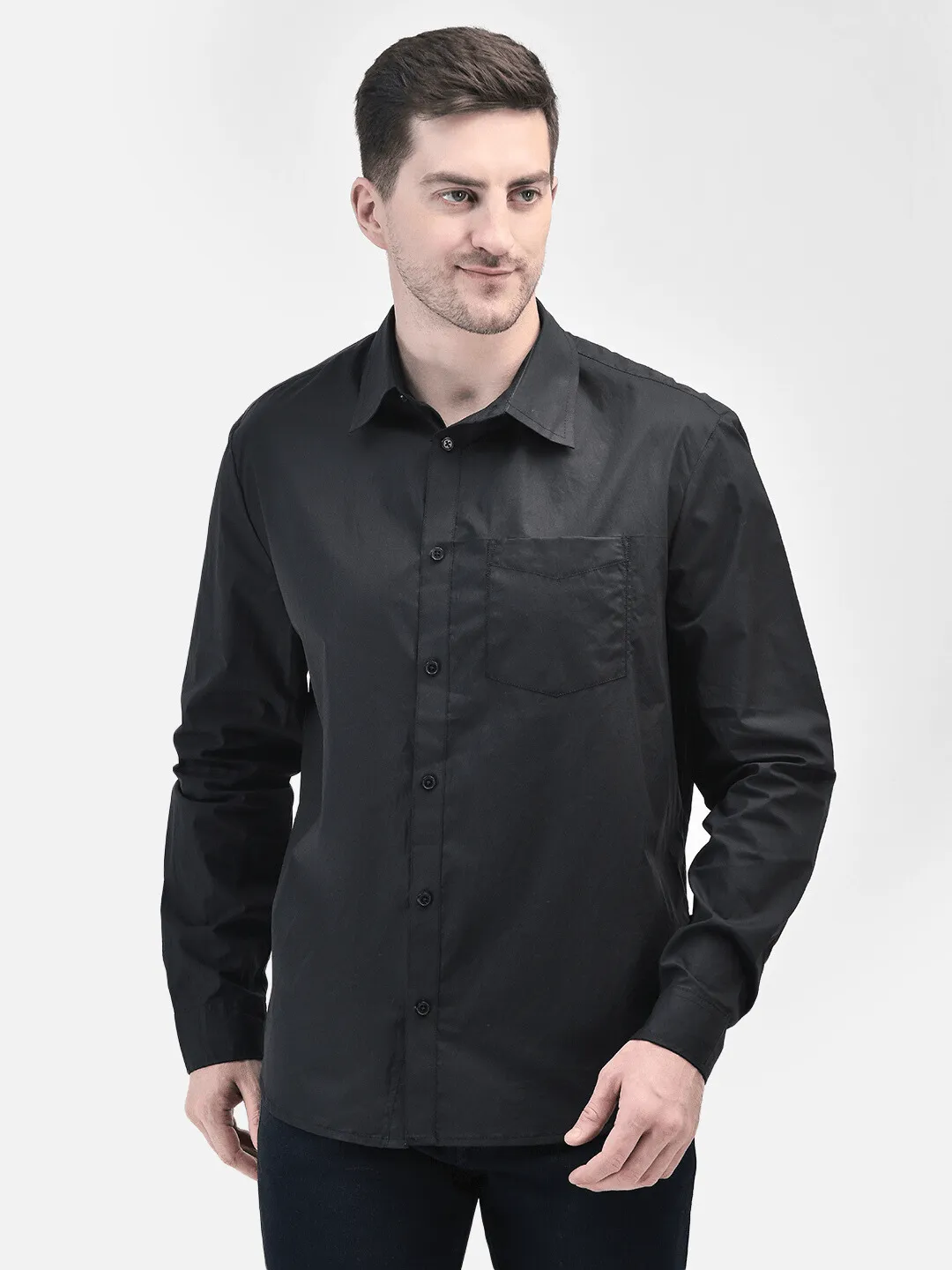 CLASSIC BLACK SHIRT