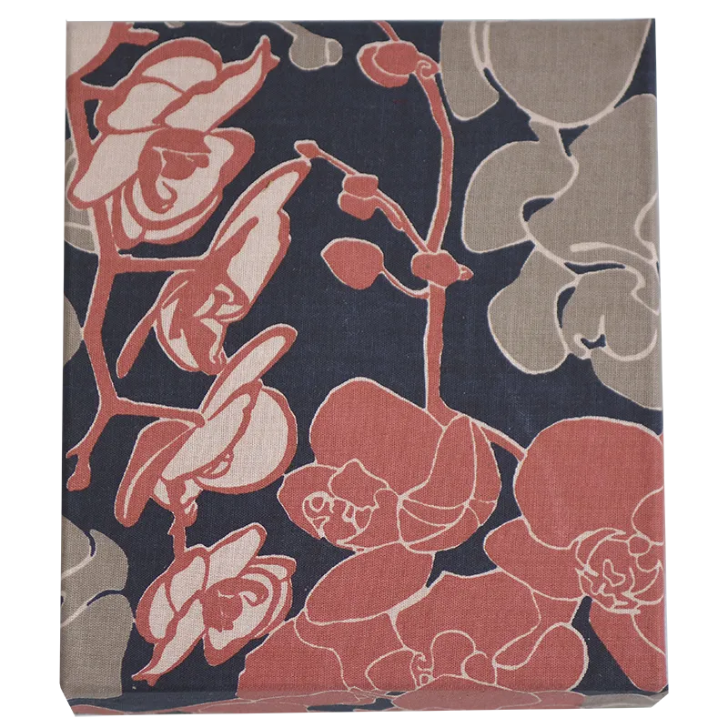 Coral Navy Pumice Flower Box Gift Set