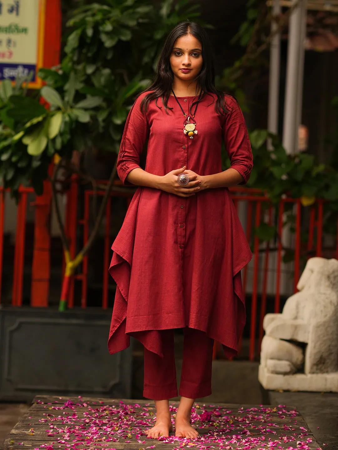 Gulmohar Kurta CoOrd Set