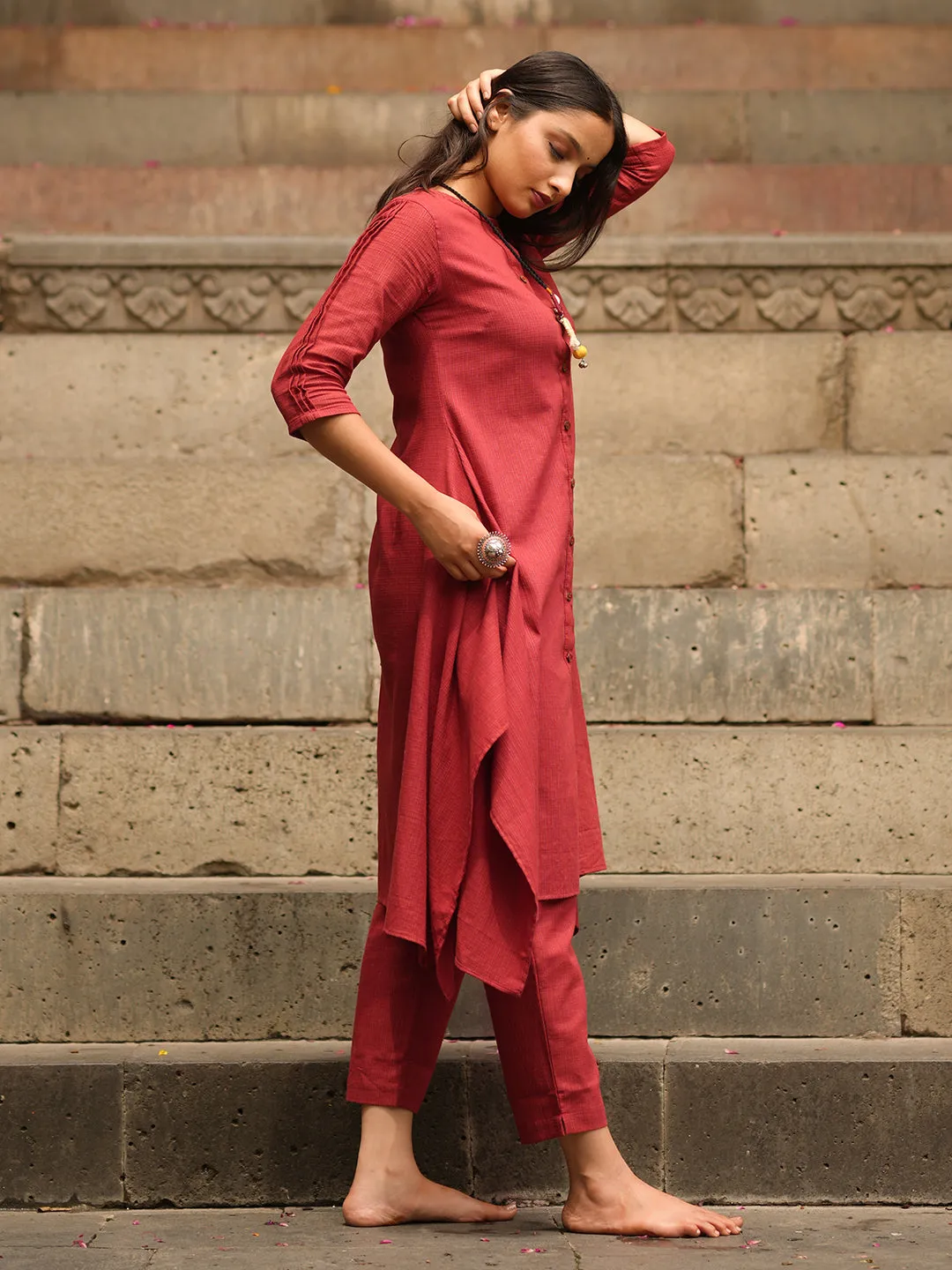 Gulmohar Kurta CoOrd Set