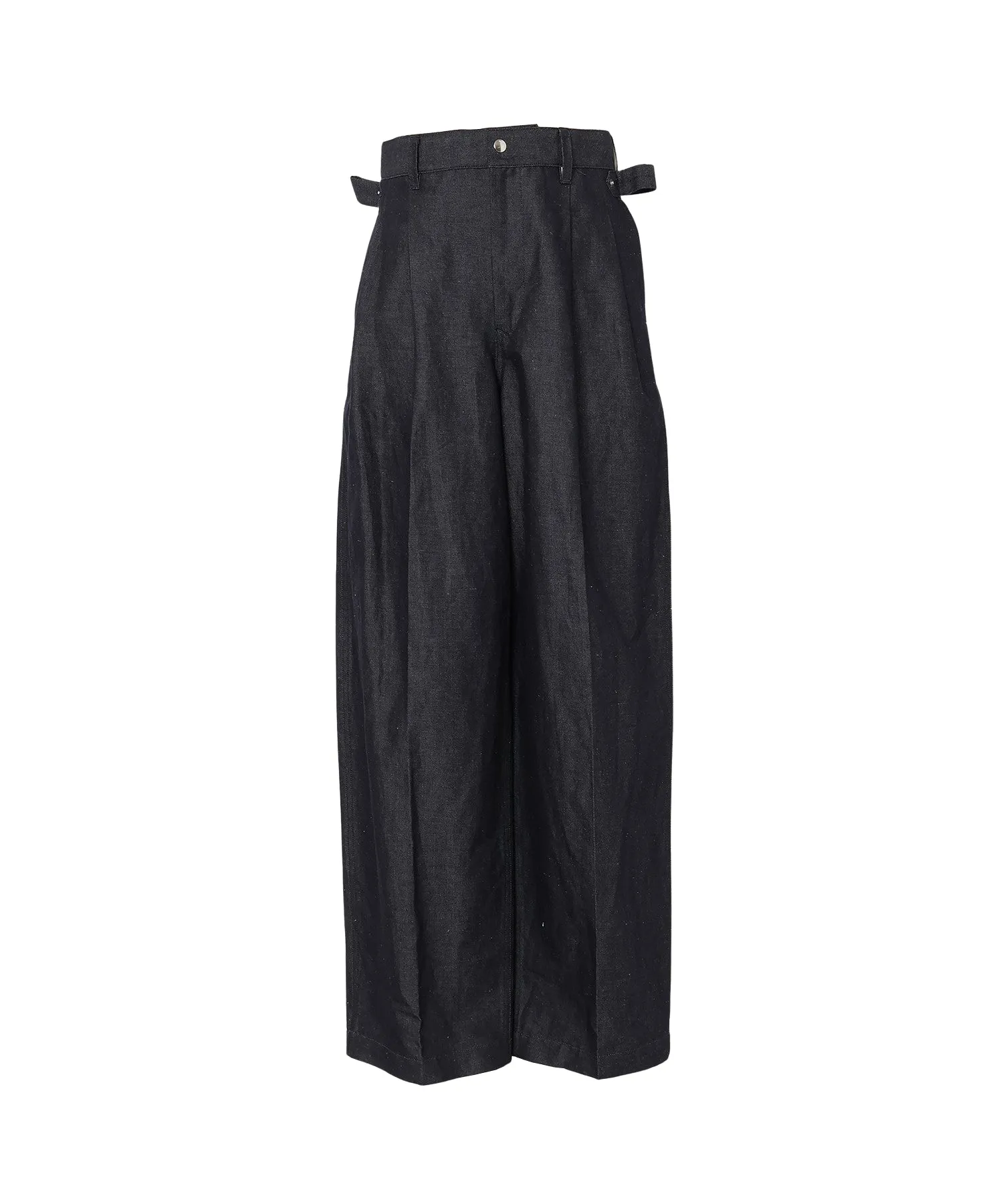 High rise Tapered leg denim