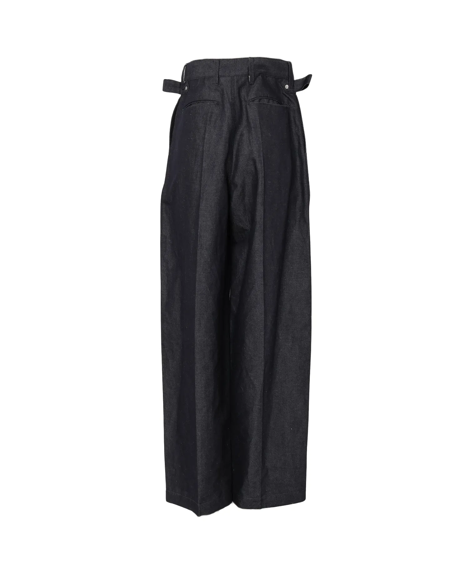 High rise Tapered leg denim
