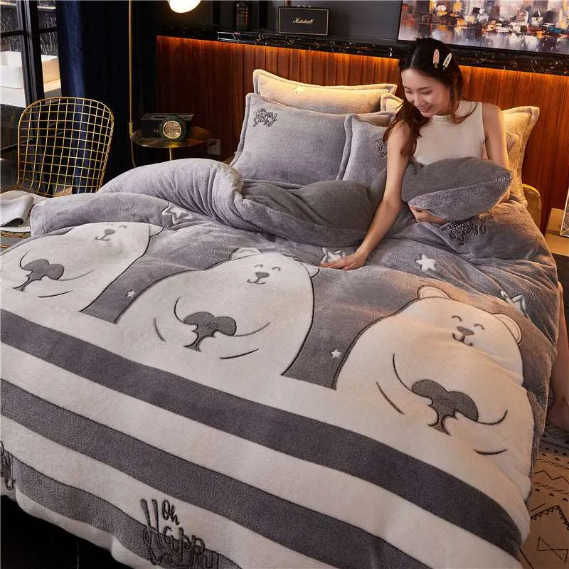 Kawaii Dreamy Animal Bedding Sets
