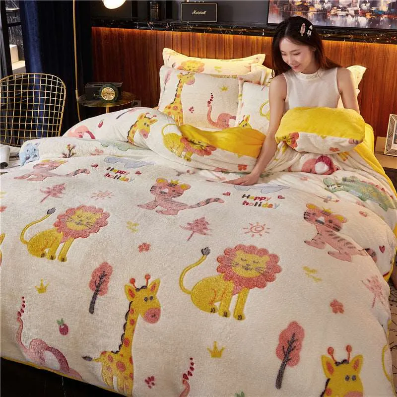 Kawaii Dreamy Animal Bedding Sets