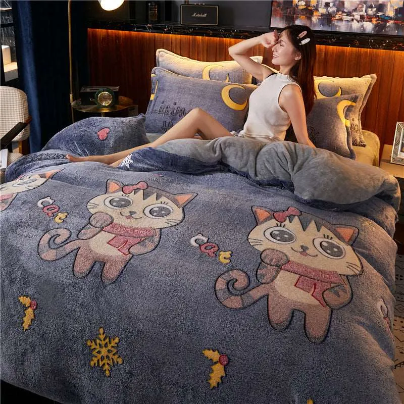 Kawaii Dreamy Animal Bedding Sets