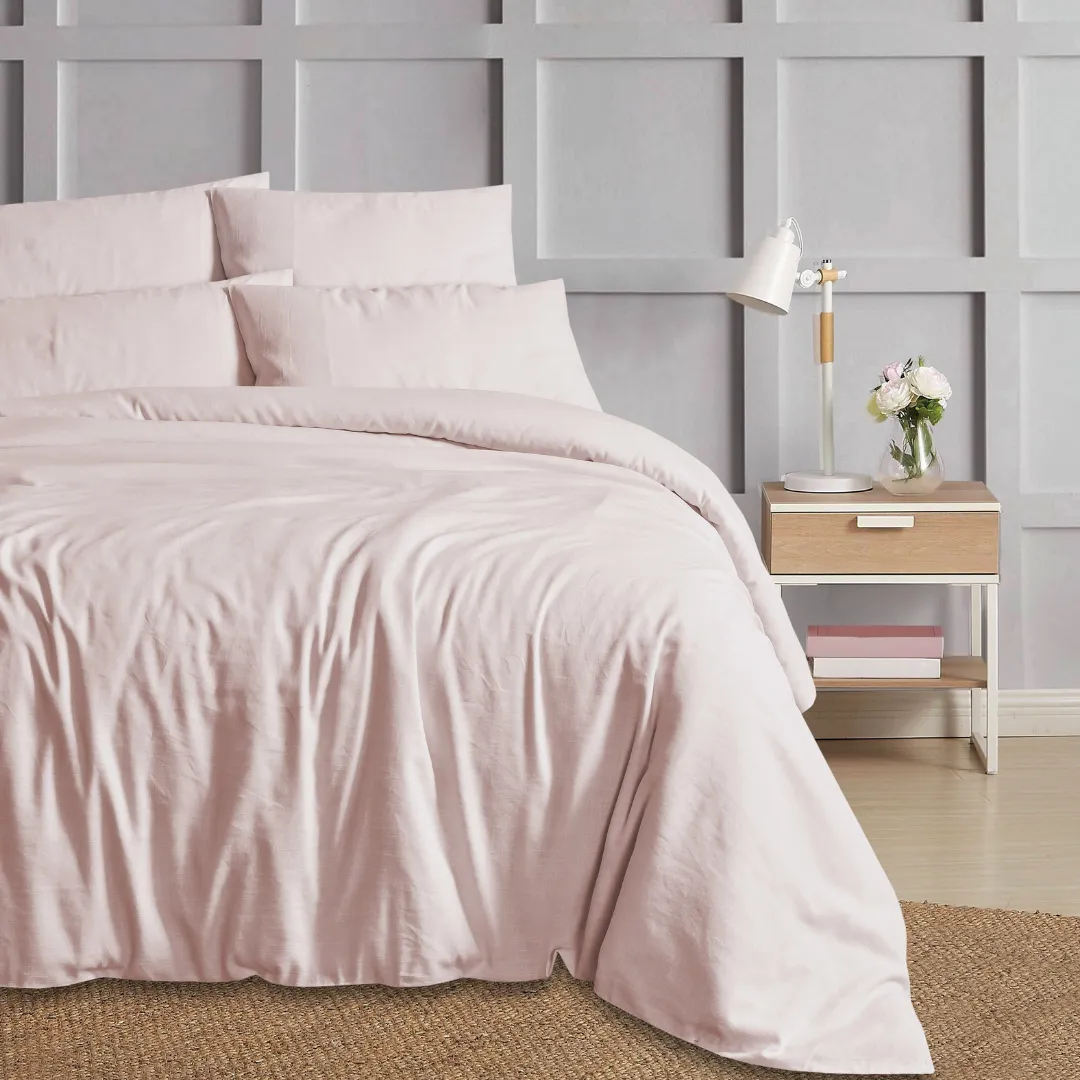 Linen Bamboo Quilt Cover Set