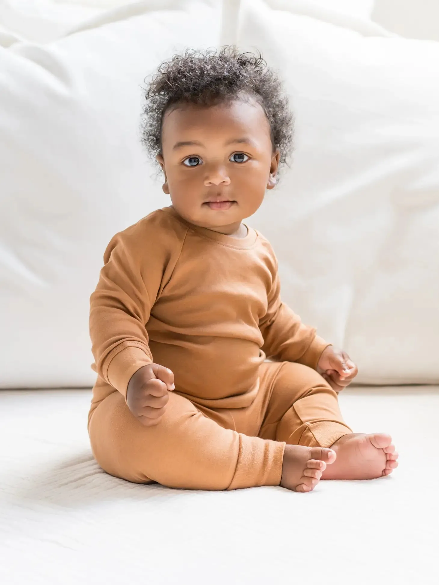 Organic Portland Pullover- Ginger