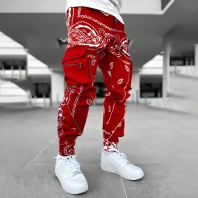 Paisley Oversized Joggers