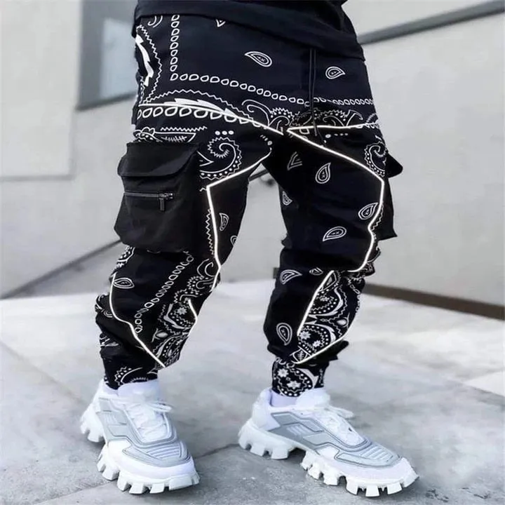 Paisley Oversized Joggers