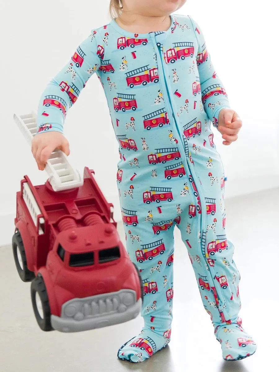 Paws to the Rescue Zip Footie