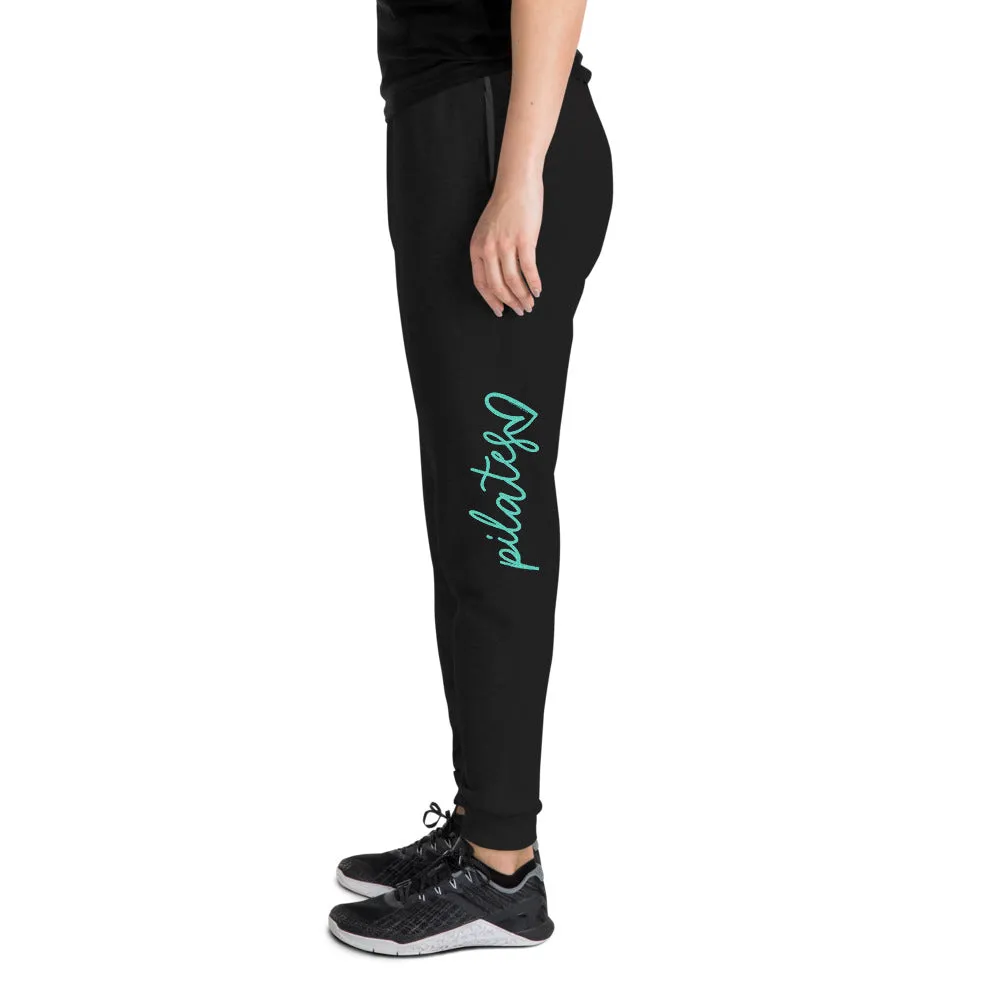 Pilates Script Heart Joggers