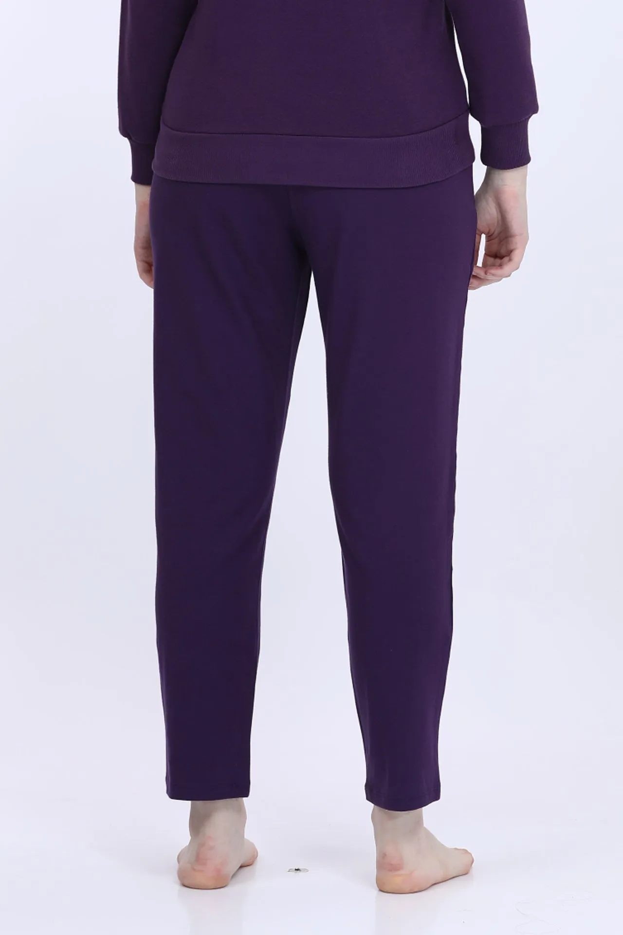 Purple Fleece LP Joggers