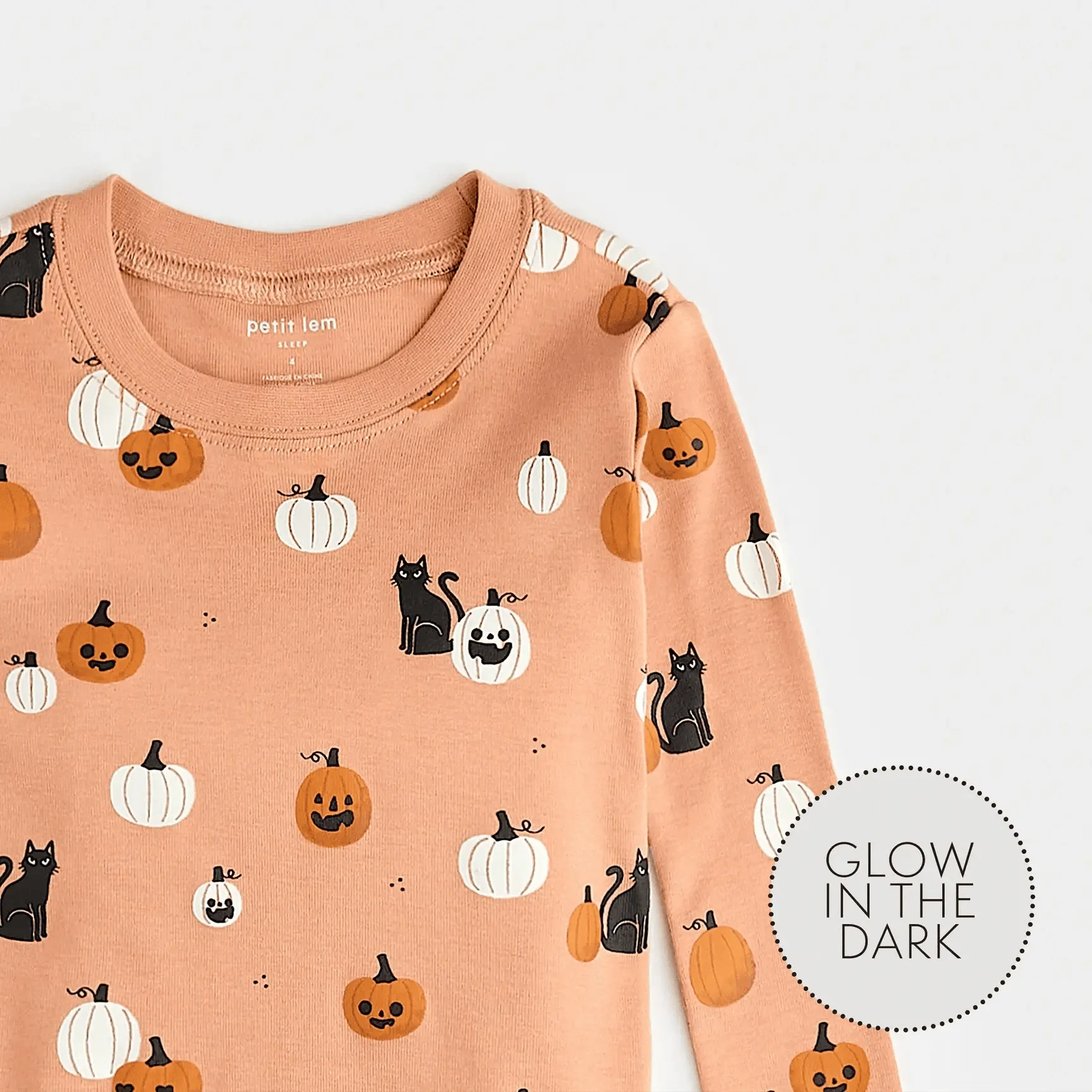 Spooky Season Print on Apple Blossom PJ Set