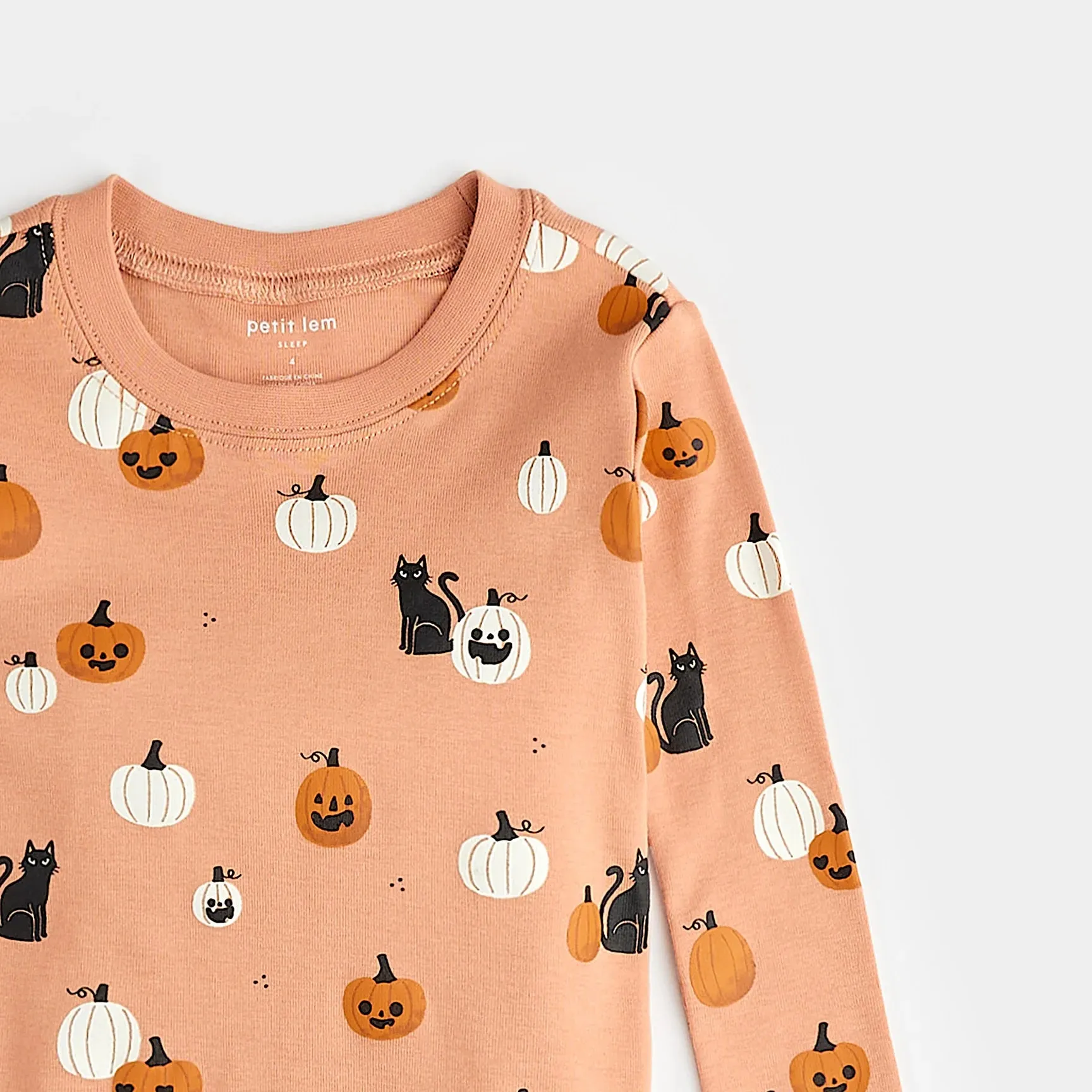 Spooky Season Print on Apple Blossom PJ Set