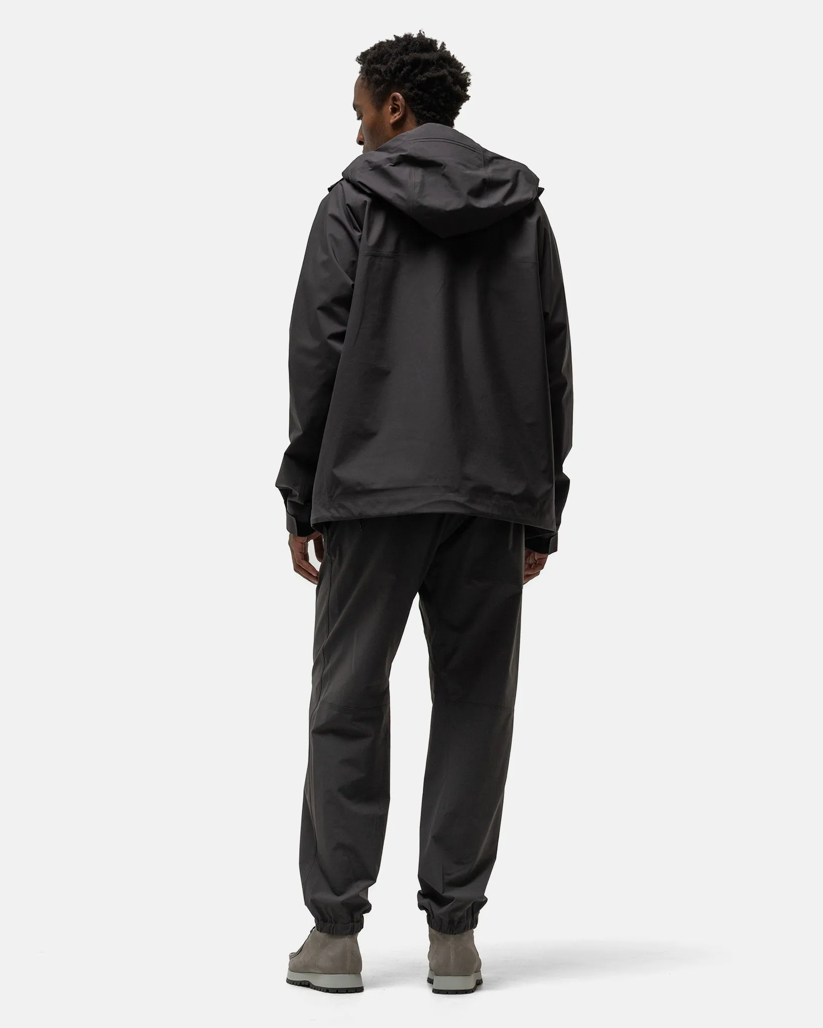 Stellina Bi-Stretch Nylon Joggers Lead Grey