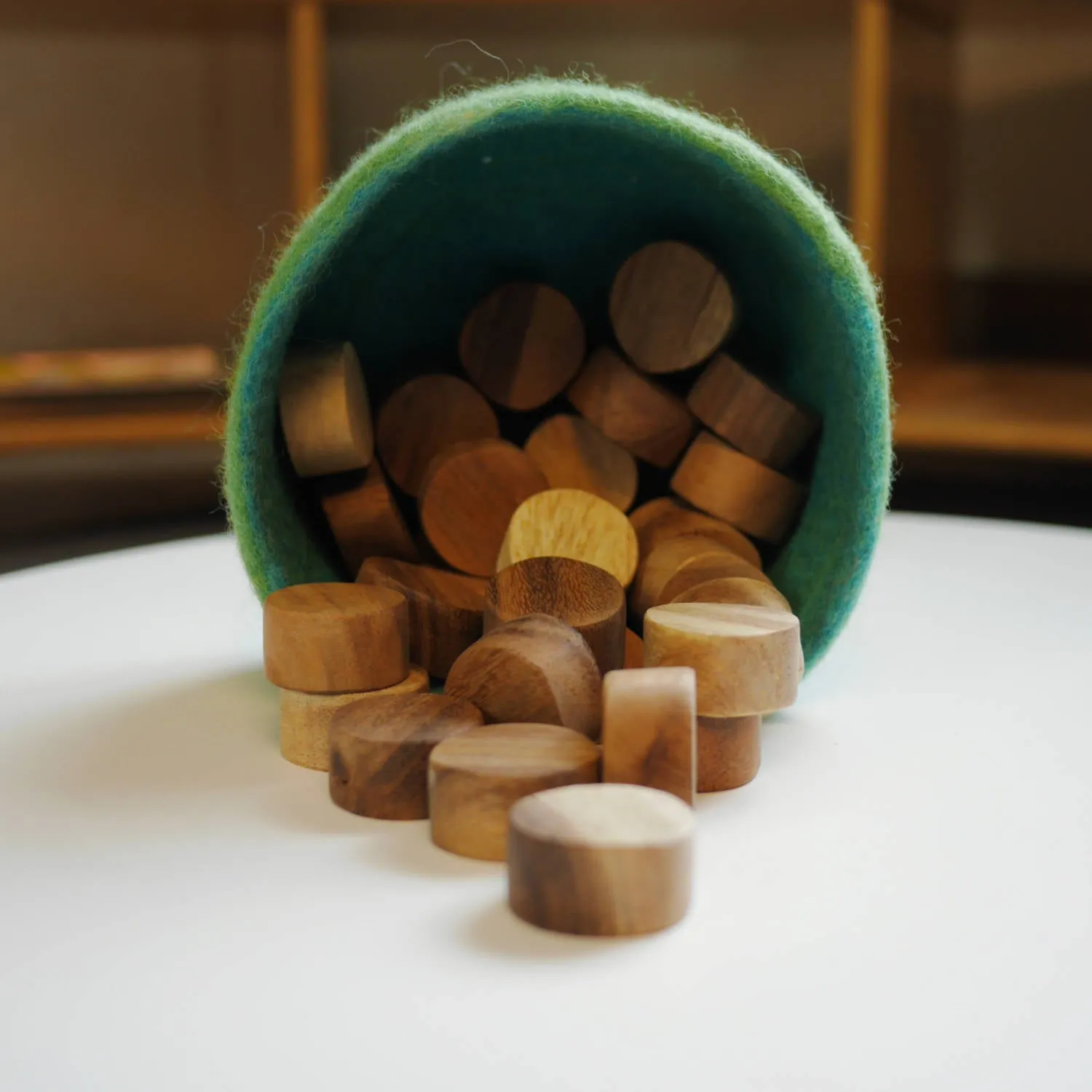 Teak Slices  - 30 Piece