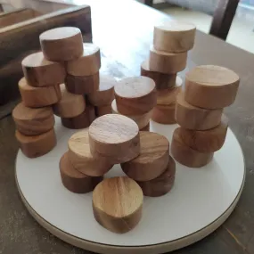 Teak Slices  - 30 Piece