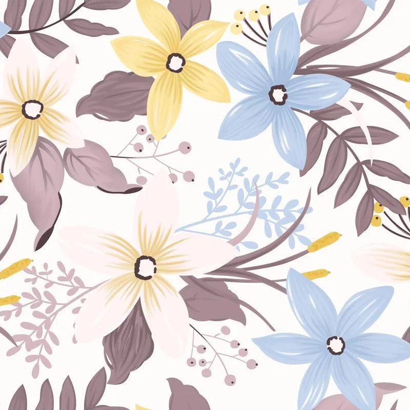 Trisha Printed Curtain - Set Of Two