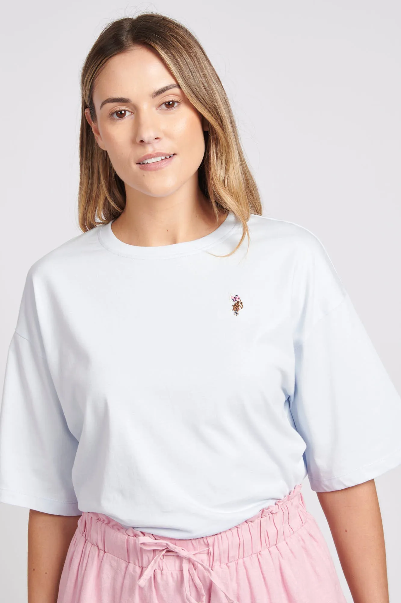 Womens Loose T-Shirt in Ancient Water
