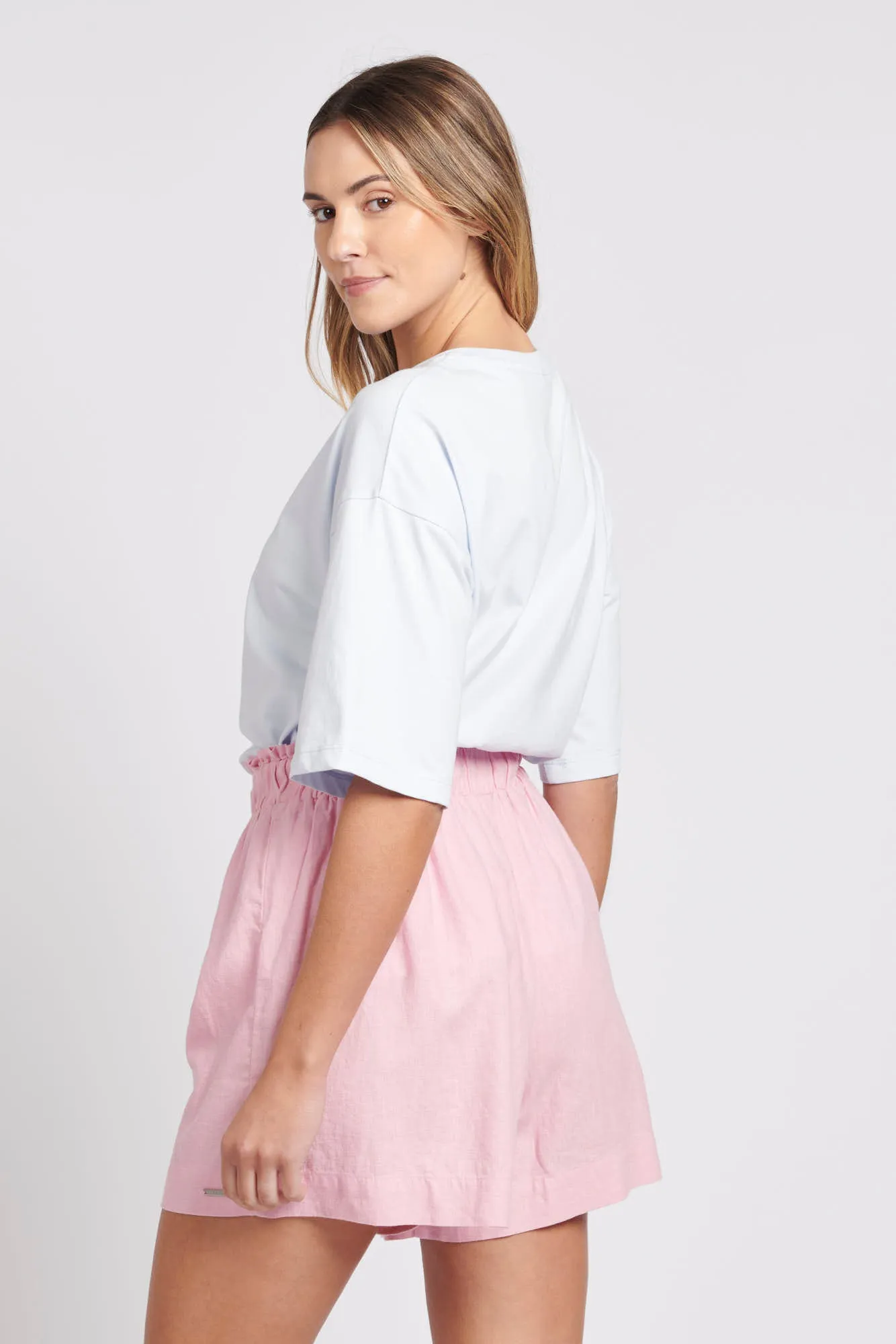 Womens Loose T-Shirt in Ancient Water