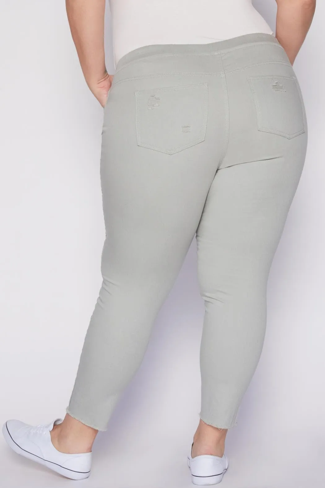 Women's Plus Size High Rise Ankle Jogger