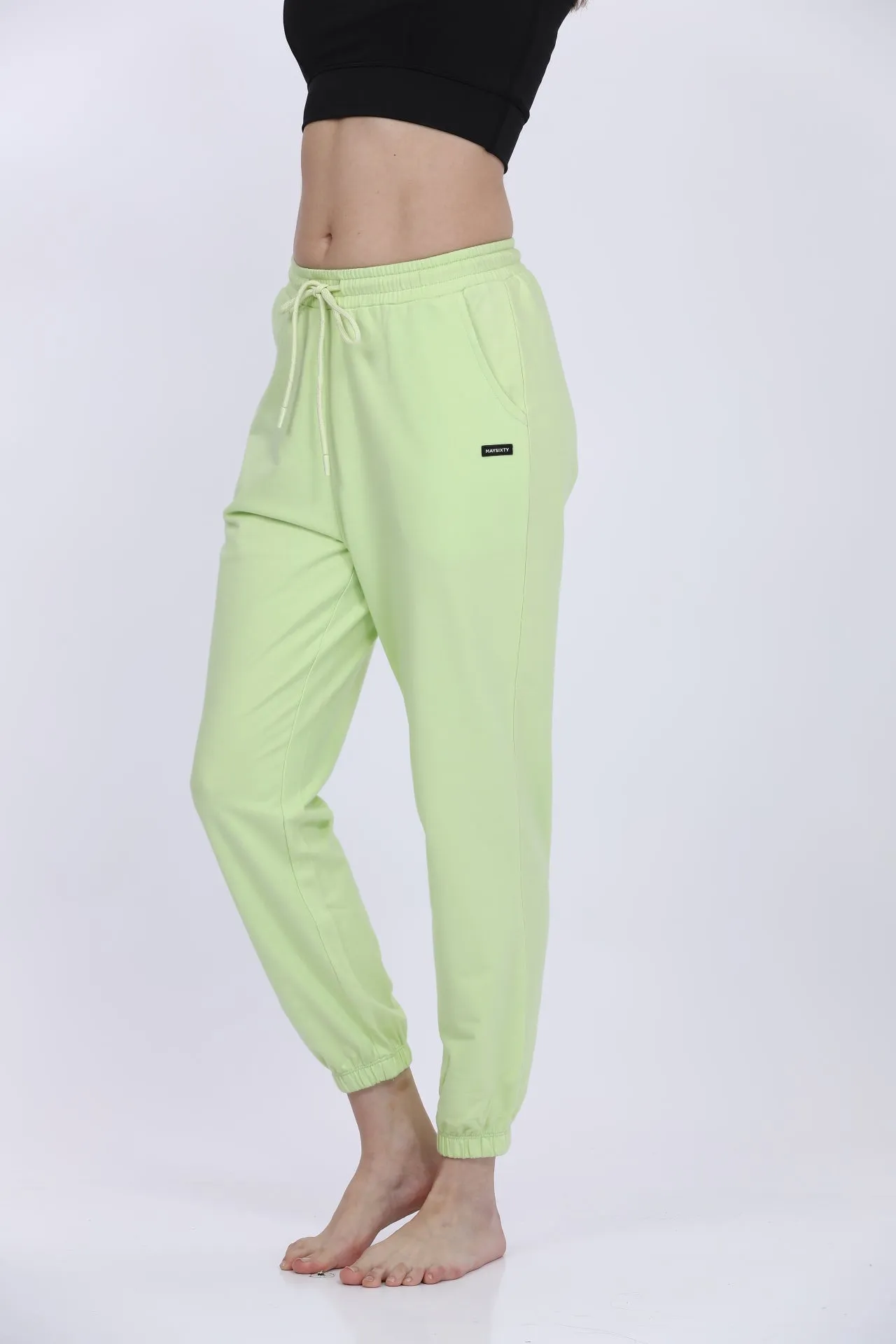 Women’s Shadow Lime Terry Joggers