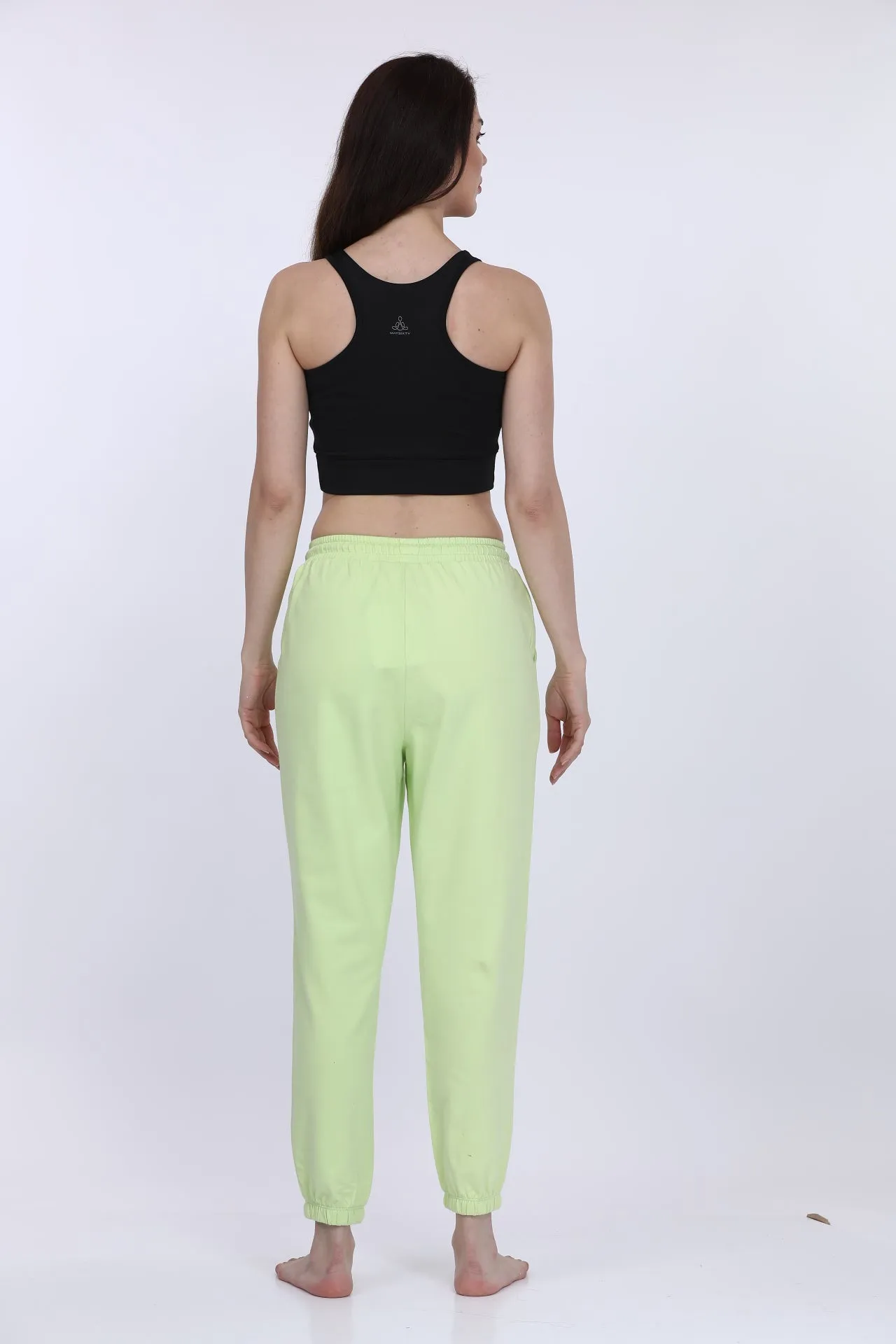 Women’s Shadow Lime Terry Joggers
