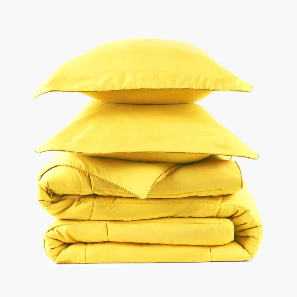 Zesty Lemon Oversized Comforter Set